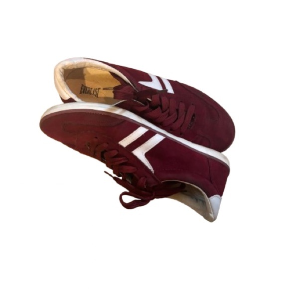 Everlast Burgundy and White Women's Retro Sneakers size 6 - Picture 3 of 4